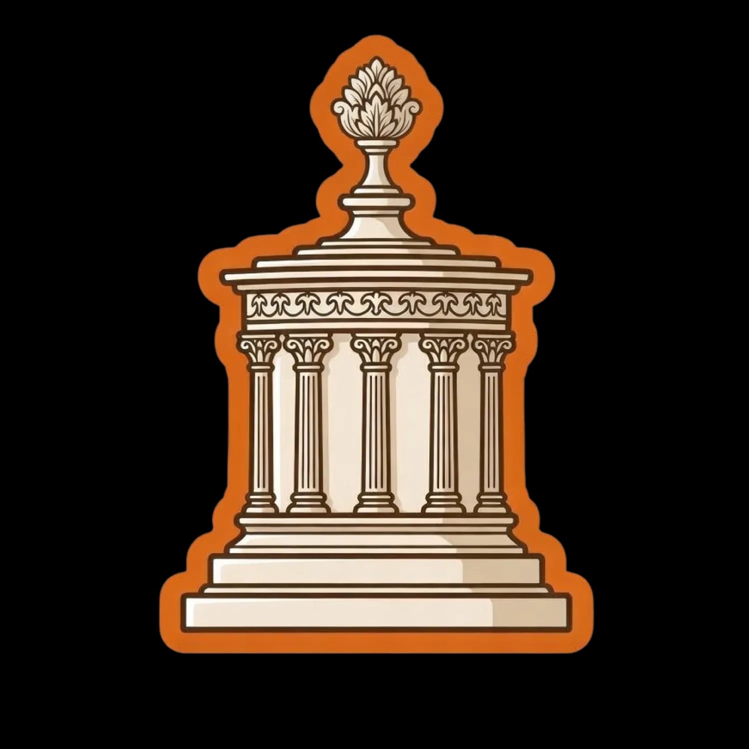 TimeLens badge Choragic Monument of Lysicrates